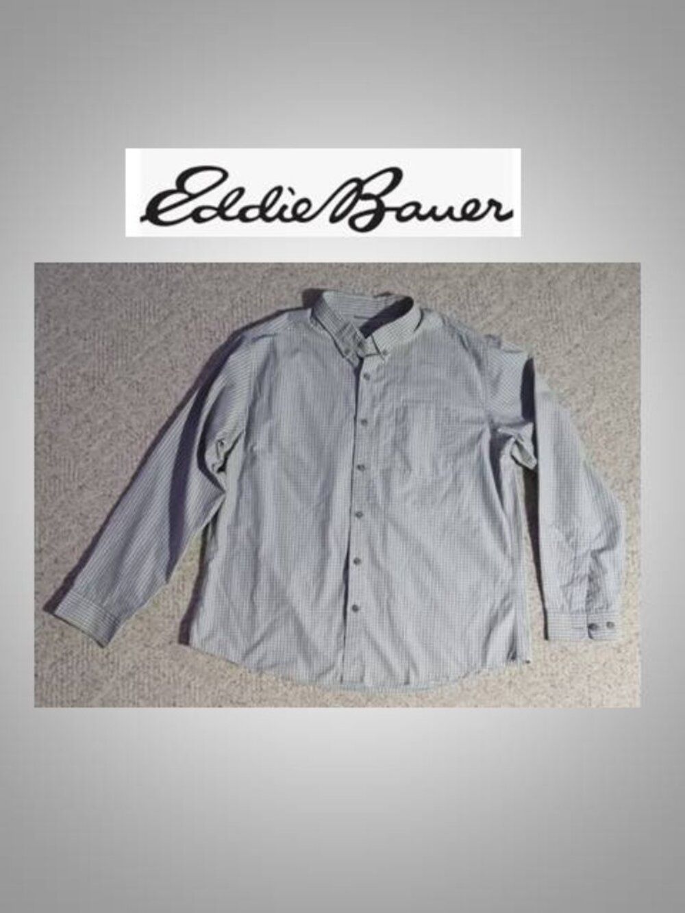 Eddie Bauer Men's button up shirt size XL